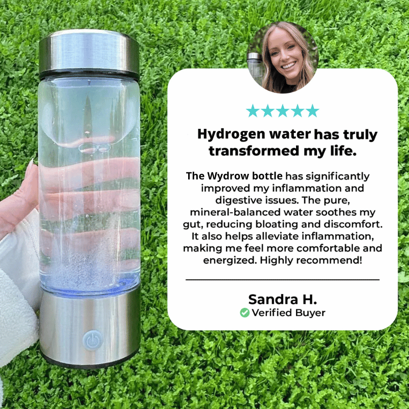 Wydrow™ Hydrogen Bottle - 3 Mins Every Day