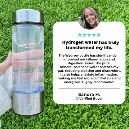 Wydrow™ Hydrogen Bottle - 3 Mins Every Day